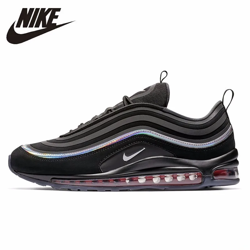 Скидка Nike Air Max 97 Ul 17 ультра Новое поступление мужские беговые кроссовки удобные дышащие кроссовки для активного отдыха # BV6666 016 106
