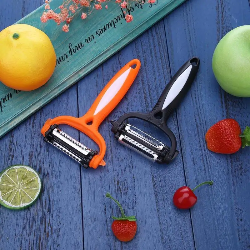 

Potato Peeler Vegetable Cutter Blades Rotary Vegetable Fruit Potato Peeler Grater Cutter Slicer 3 in 1