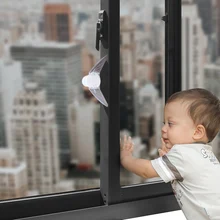 Window Sliding Door Lock Baby Safety Butterfly Shaped Lock Stopper Baby Safe Protection Locks YJS Dropship