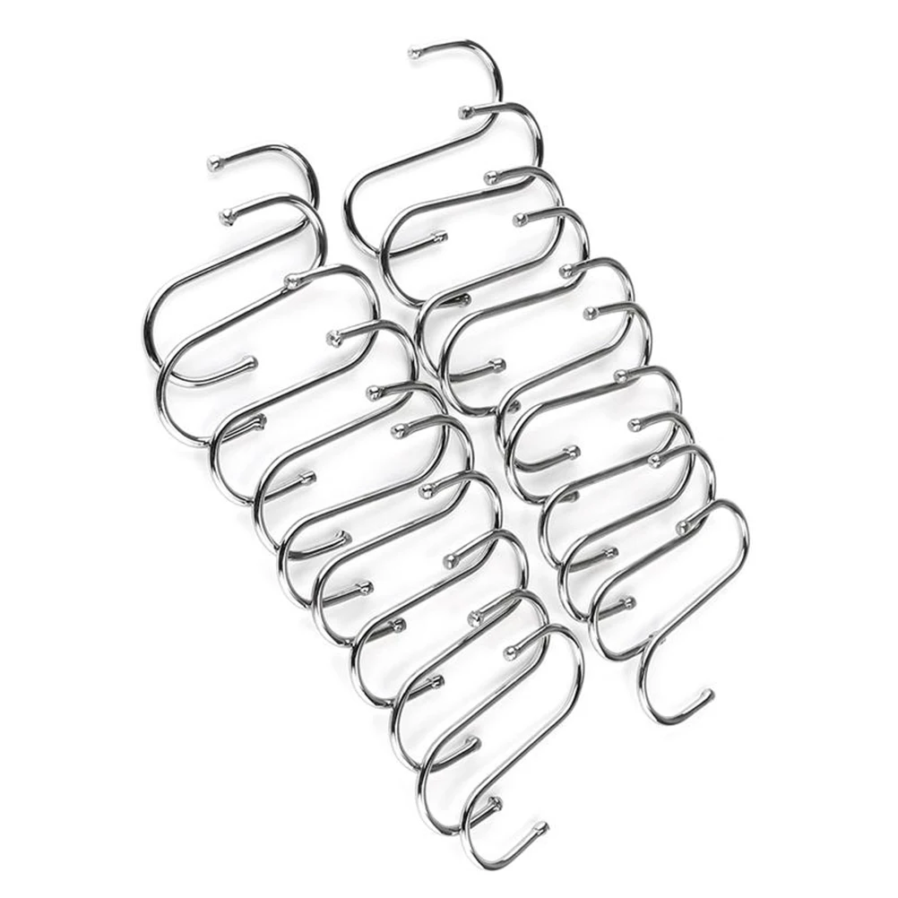 10 шт./упак. Антикоррозионная защита практичный обеспечивает экономию места • s-образная кисть, крючки, станок и подвесная вешалка Кухня вешалка для одежды органайзер для хранения