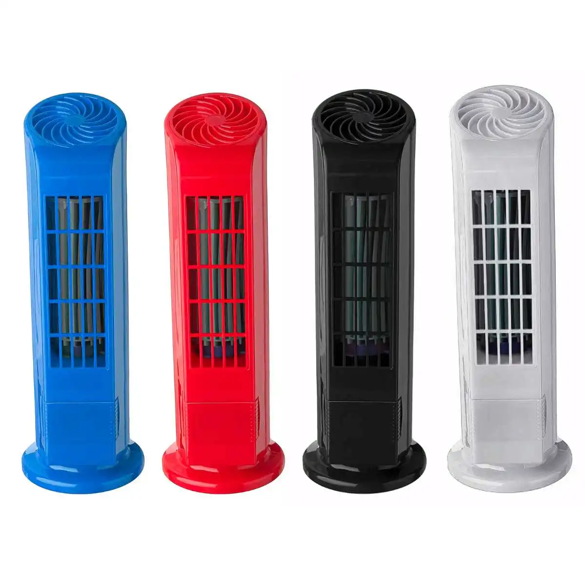 

Portable USB Cooling Air Conditioner Purifier Travel Home Tower shape Bladeless Desk USB Mini Cooler Fan 4 Colors