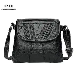 PB брендовая дизайнерская женская сумка-мессенджер через плечо мягкая искусственная кожа сумка на плечо высокое качество модные женские