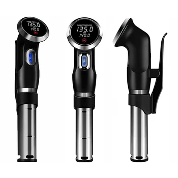 

Eu Plug Vacuum Slow Sous Vide Food Cooker 1500W Powerful Immersion Circulator - Lcd Digital Timer Display Stainless Steel