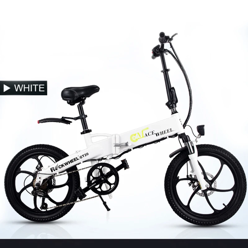 Top Small Folding Portable Electric Bicycle 48 V Mini Scooter Off-road Batterysnowmobile Lithium 1