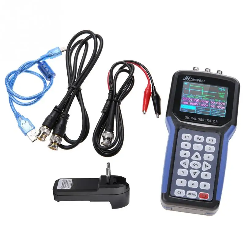 JDS2062A Handheld 30MHz 2 Channel Digital Signal Generator Frequency