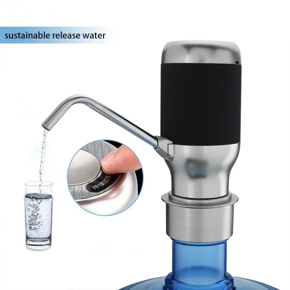 Магазин Fry перезаряжаемая Беспроводная электрическая автоматическая бутылка для воды насос с умным дозатор питьевой воды