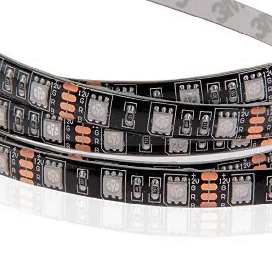RGB Лента светодиодная водонепроницаемая 5 м 5050 SMD 300|Светодиодные лампы и трубки| |
