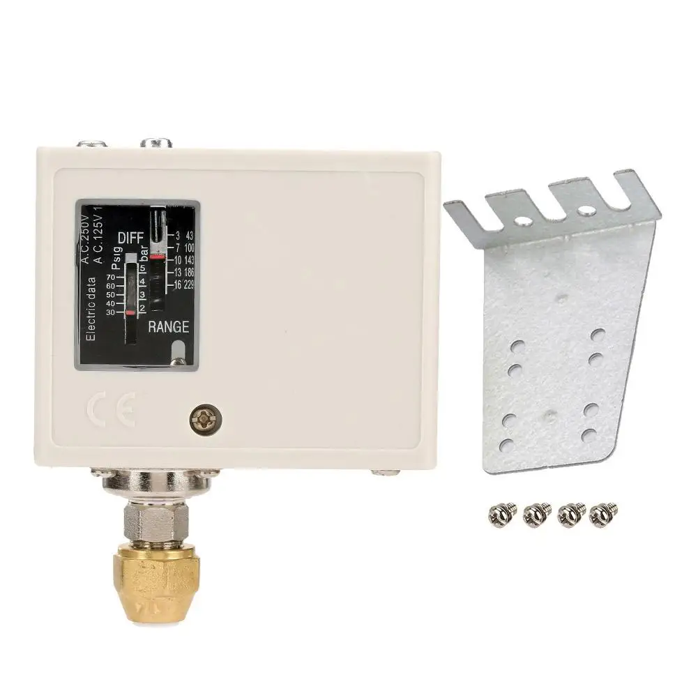 Электронный переключатель управления давлением воздушный насос для воды компрессор регулятор давления 24V~ 380V
