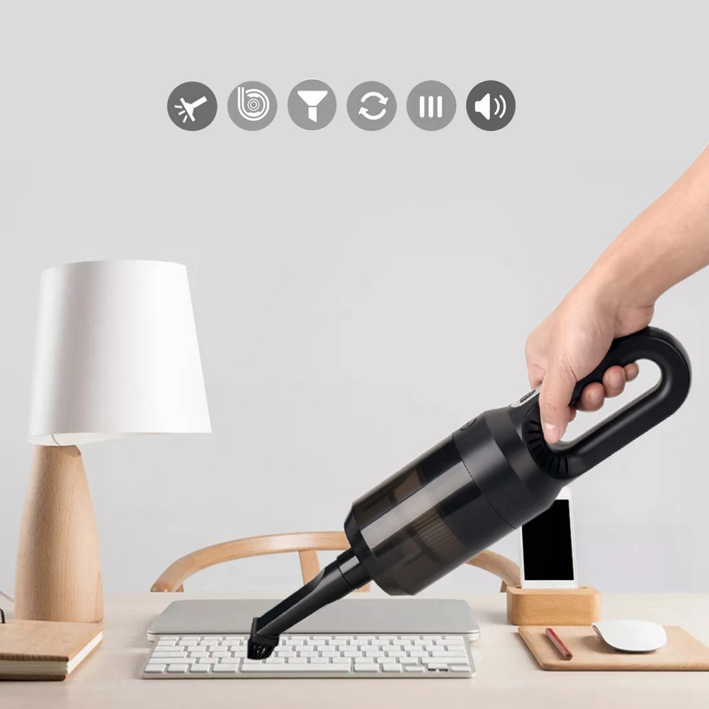 

Mini Portable USB Charging Handheld Rechargeable Keyboard Vacuum Cleaner for Laptop Desktop Car PC Computer Cleaning