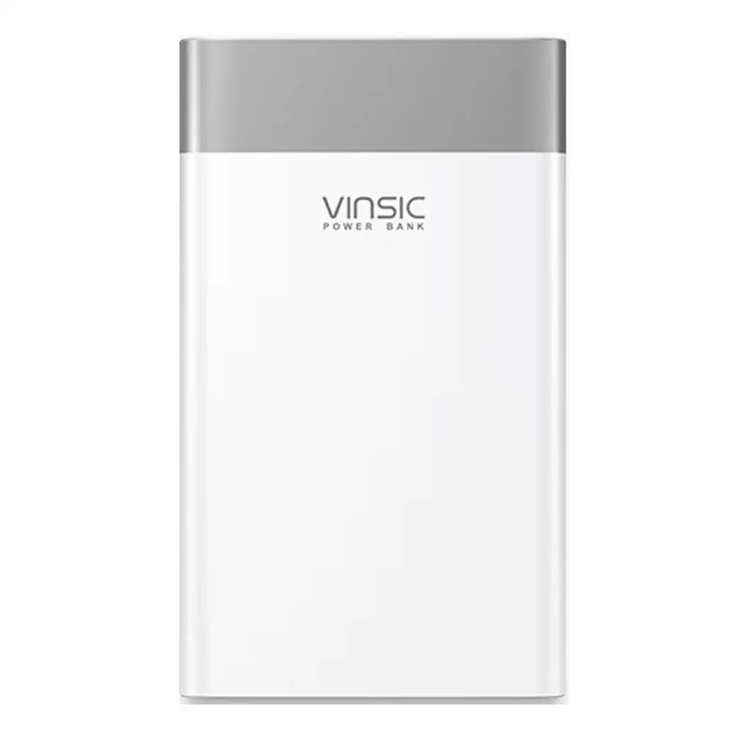 Vinsic 20000 mAh power Bank Быстрая зарядка 3 0 двухсторонняя type C двойное зарядное устройство