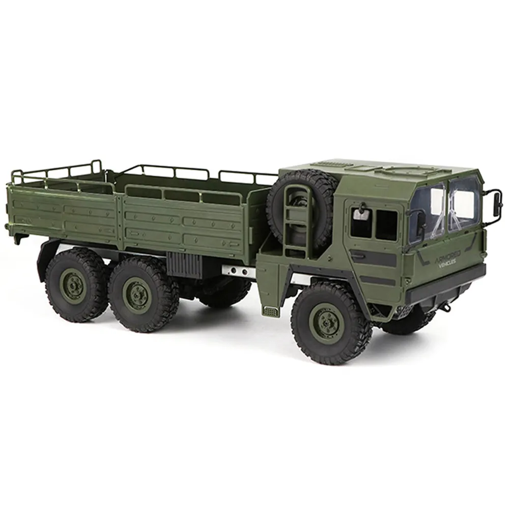 JJR/C JJRC Q64 1/16 2 4G 6WD Rc автомобиль военный грузовик внедорожник Рок Гусеничный RTR