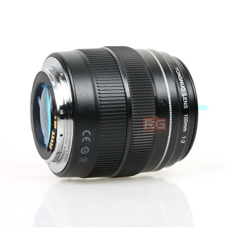 Yongnuo YN100mm F2 YN 100mm F2/C Средний телеобъектив для Canon EF Mount 5D IV 1300D T6 760D 1300d 6d 600d