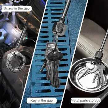

Pick-Up Tool Set Flexible Claw Grabber Tool Magnetic Parts Tray Telescoping Magnet Pickup Tool
