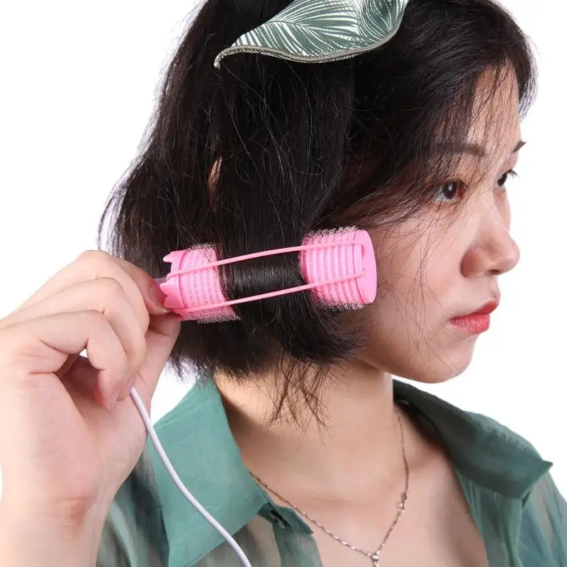 USB Rechargeable Self-Adhesive Hair Rollers Hairdressing Home Use DIY Large Styling Rollers Hiar Curler USB Heated Beauty Tool USB Rechargeable Self-Adhesive Hair Rollers Hairdressing Home Use DIY Large Styling Rollers Hiar Curler USB Heated Beauty Tool