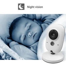 Беспроводной 3,2 дюймовый видео цветной детский монитор с высоким разрешением детская няня, безопасность камеры ночного видения контроль температуры