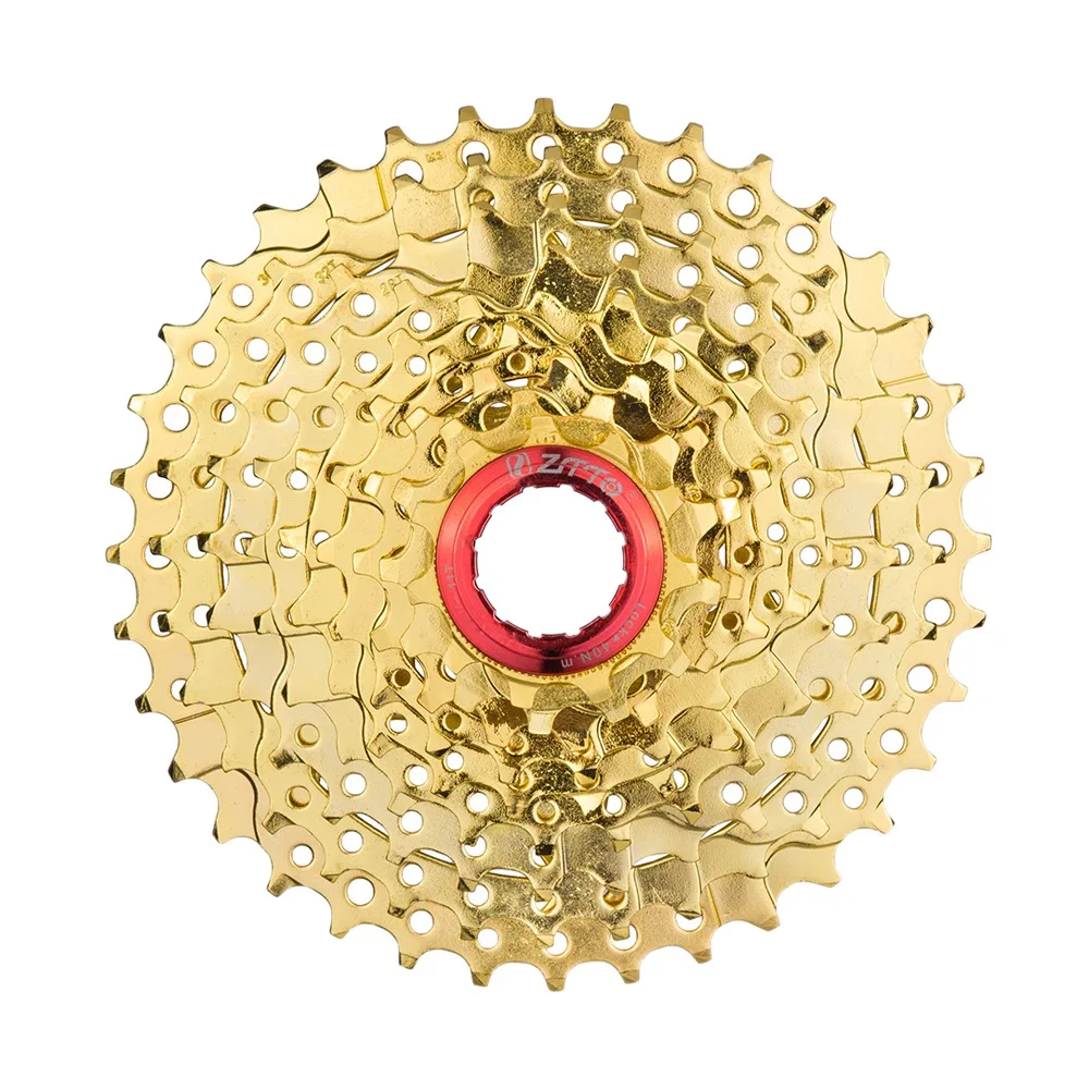 ZTTO золото MTB горный велосипед кассеты 9s 27s 9 Скорость Freewheel 11- 36T для M370 M430 M4000 M590 M3000 K7