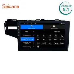 Seicane 9 "2DIN Android 8,1/7,1 GPS автомобильный радиоприёмник для Honda FIT левый с 1024*600 сенсорным экраном FM AM Bluetooth Поддержка DAB TPMS