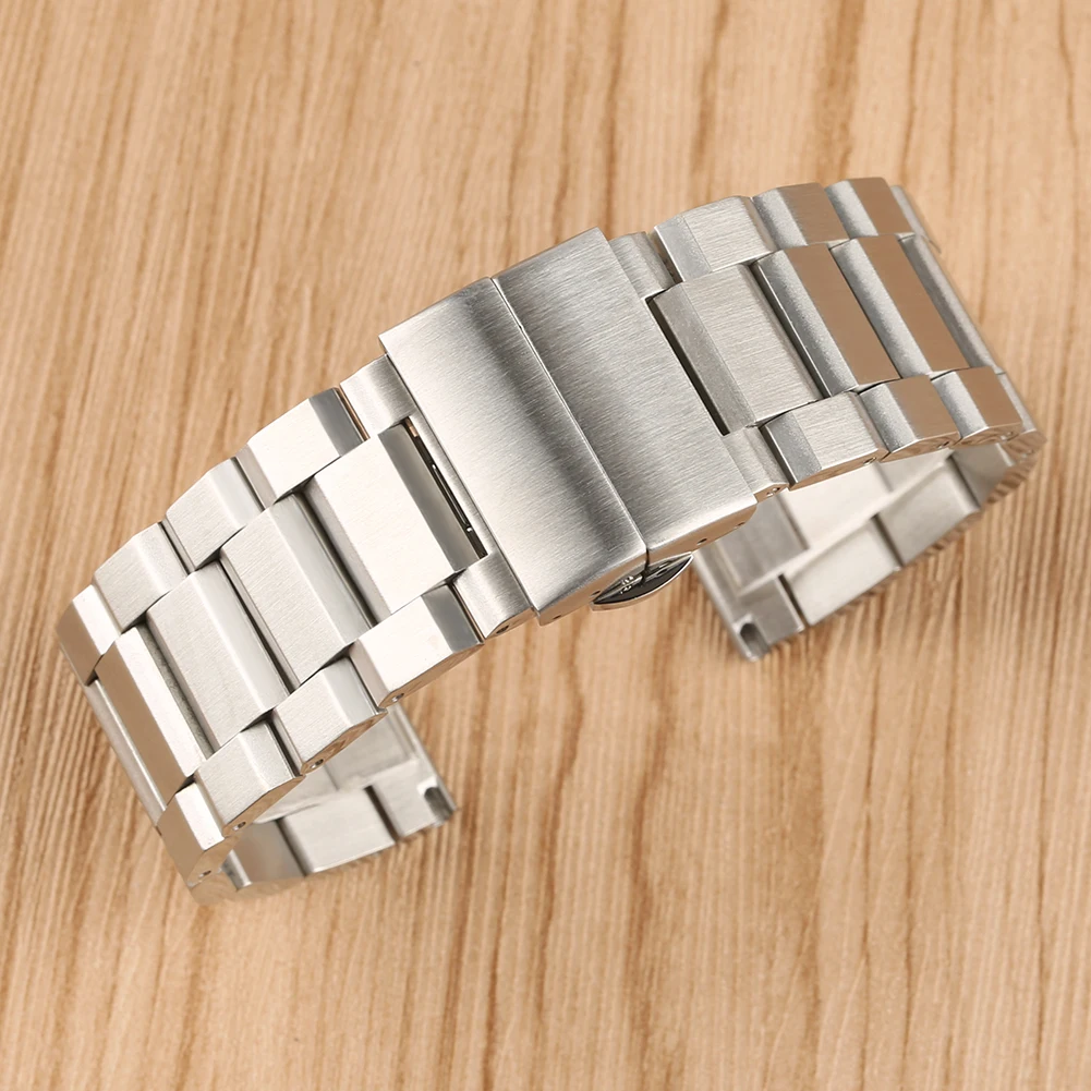wrist watch with bracelet