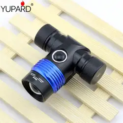 YUPARD XML T6 светодиодный налобный фонарь фар велосипед Свет Масштабируемые Zoom IN/OUT Adjust 3xaaa или 1x18650 аккумуляторная батарея