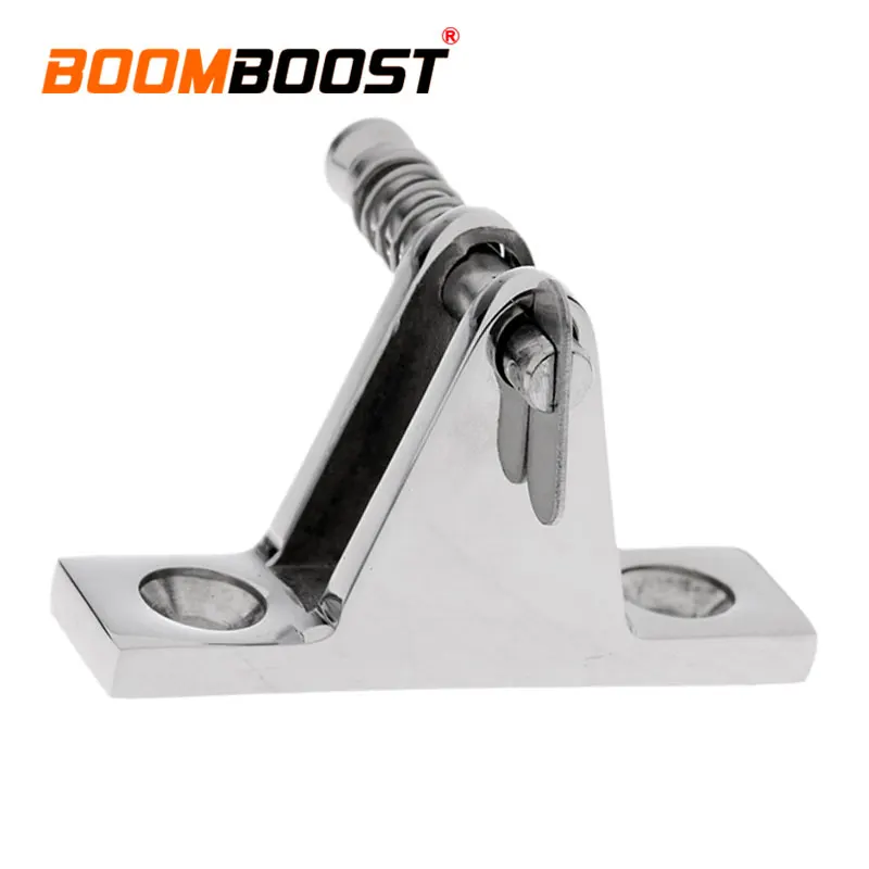 1 Pcs Top Deck Hinge Removable Bolt/Pin With Quick Release Hardware Silver Fit For Boat Marine 90 Degree Stainless Steel | Автомобили и