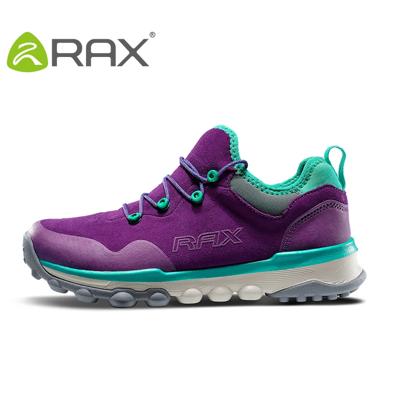 

RAX Women Hiking Shoes Lightweight Outdoor Sports Sneakers for Women Leather Anti-slip Trekking Shoes Mountain Tourism Shoes