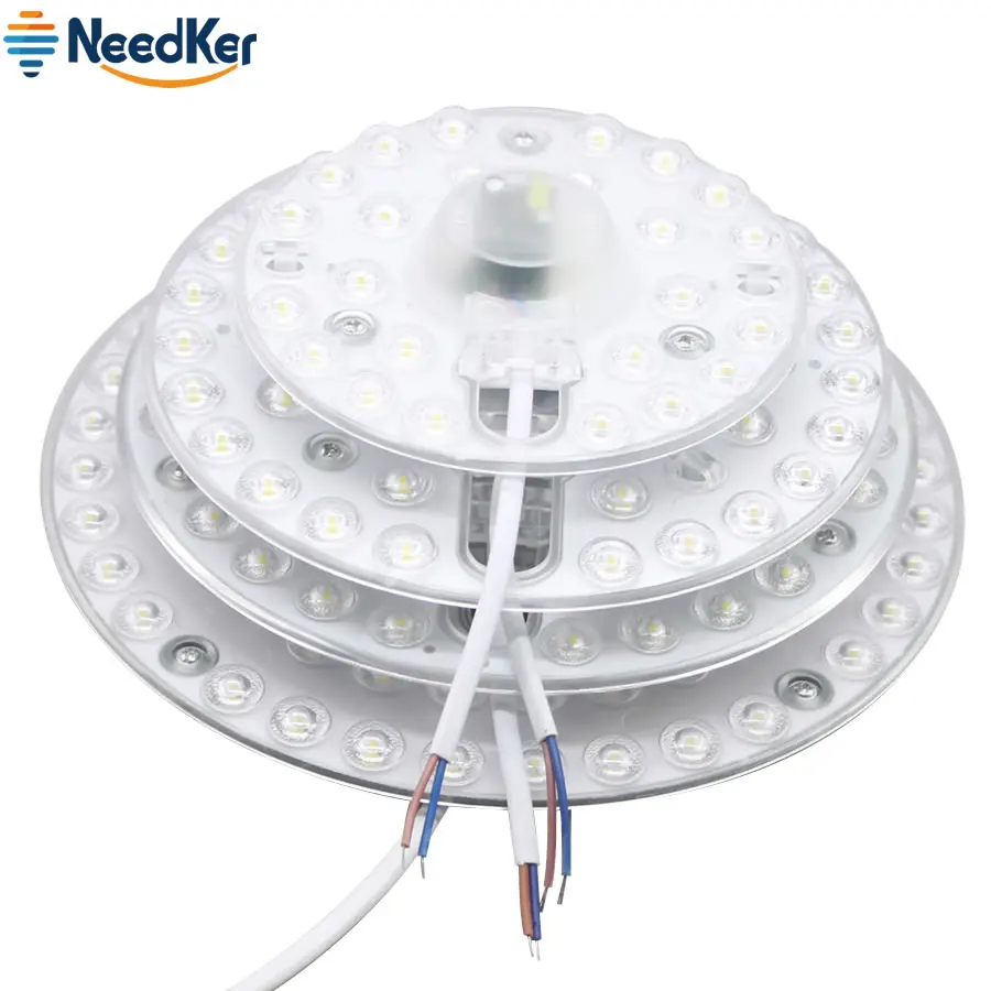Светодиодный светильник SMD2835 12 Вт 18 24 32 круглый корпус легкая установка
