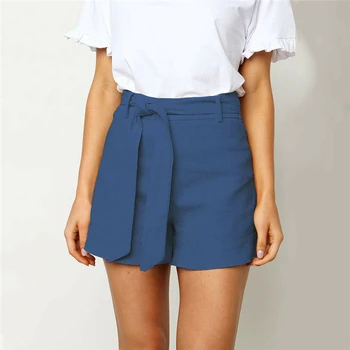 

New women fashion casual high waist water cotton shorts ladies summer mini shorts beach club patry wear