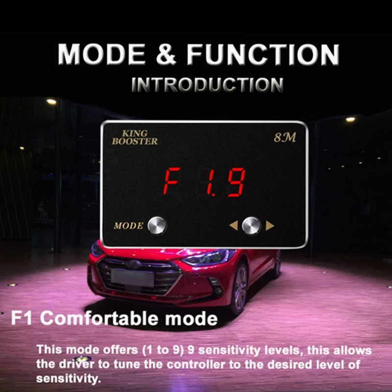 L'Aggiornamento Delle Prestazioni Auto Regolatore Della Valvola A Farfalla Sprint Booster Per Ssangyong Actyon Smart Fortwo