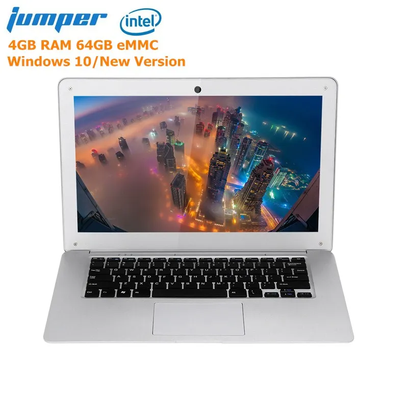 

Jumper Ezbook 2 14.0'' Ultrabook Notebook Windows 10 Intel Cherry Trail X5 Z8350 Quad Core 1.44GHz LED Screen 4GB 64GB Camera