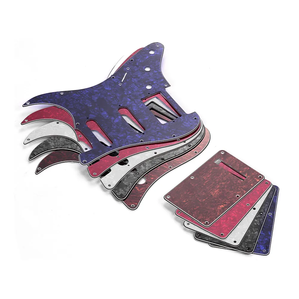 SSH Electric Guitar Pickguard Set Guitar Pickguard with Back Plate