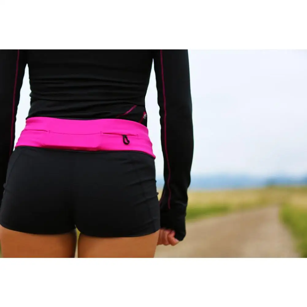 Mounchain Men Women Running Waist Bag Pouch Sport Belt Mobile Phone Hidden Bag Racing Jogging Gym Running Belt Waist Pack