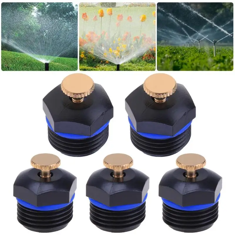 

10pcs 1/2 inch DN15 Thread Garden Sprinklers Plastic Lawn Watering Sprinkler Head Irrigation Agriculture Sprayers Nozzles