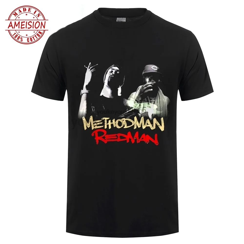 

Method Man & Redman 2Pac RAP men T-Shirts harajuku luxury streetwear cotton t shirt cotton tops high street oversized tees shirt