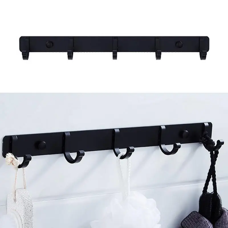 الألومنيوم الحمام تخزين الرف لكمة شحن الفضاء منشفة استحمام حامل دش اكسسوارات الأسود ماكس تحميل 13.5 كجم