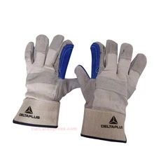 Рабочие перчатки защитные кожаные Материал для сварки Повседневная обувь покрыта водоотталкивающим антискользящим материалом садовые ножевой хозяйственные перчатки