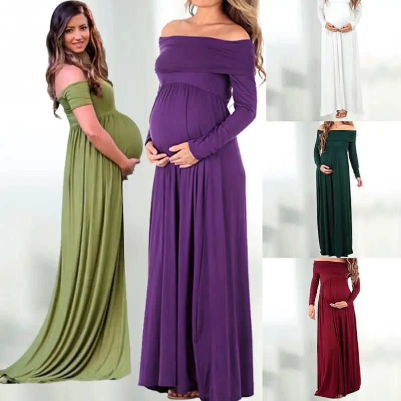 dress design for pregnant women's