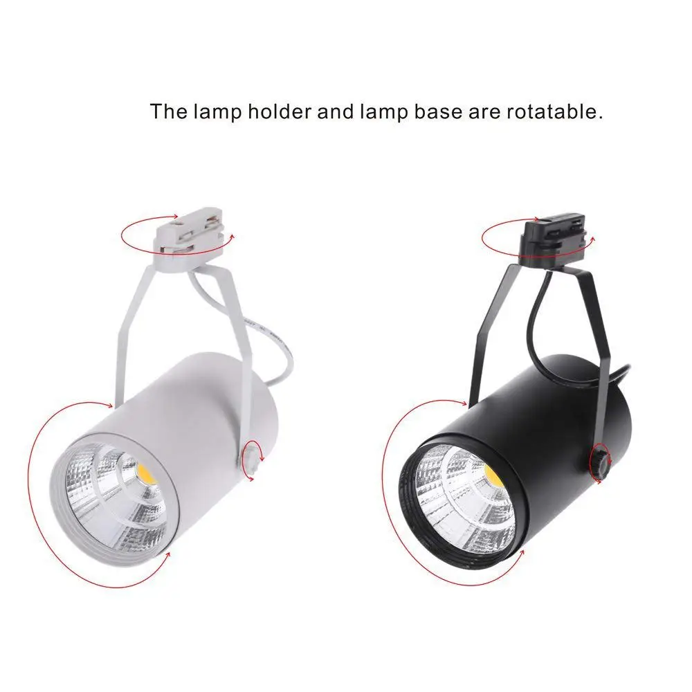 LICG 12W потолочные точечные Настенные светильники AC85 265V 1080LM COB прожектор
