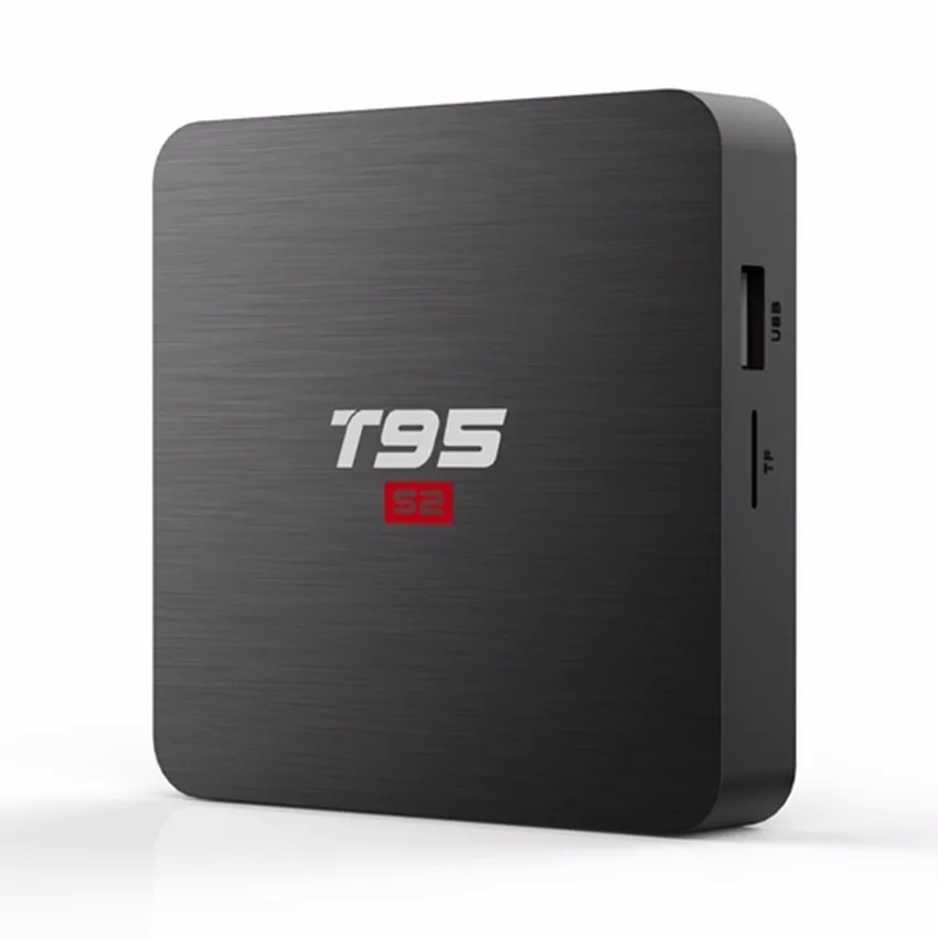ТВ приставка T95 S2 1G 8G Android 7 1 Smart 4K 2GB 16GB Amlogic S905W четырехъядерный 2 4G WIFI потоковый