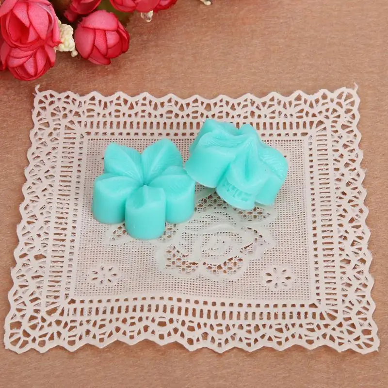 

2Pcs Plum Petal Flower Leaf Veiner Silicone Mold Cake Decorating Fondant Impression Flower Sugarcraft Cake Mold