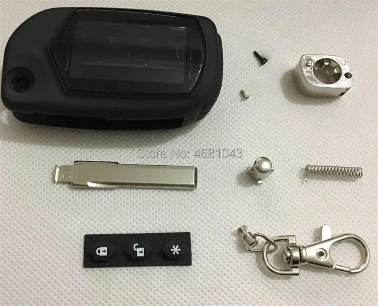 

A91 Key Case Keychain for Starline A91 A61 B9 B6 uncut blade fob case cover A91 folding car flip Remote Control