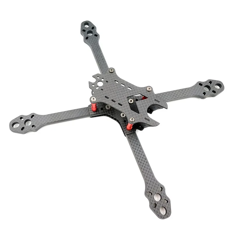 Новое поступление AlfaRC Raptor 218 мм 6 Arm Carbon Fiber 5 дюймов растягивающийся X набор рамок
