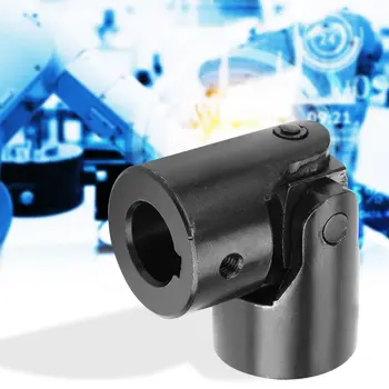 

Shaft Coupling Motor Connector DIY Steering Universal Joint with Keyway 25*49*108mm Wholesale