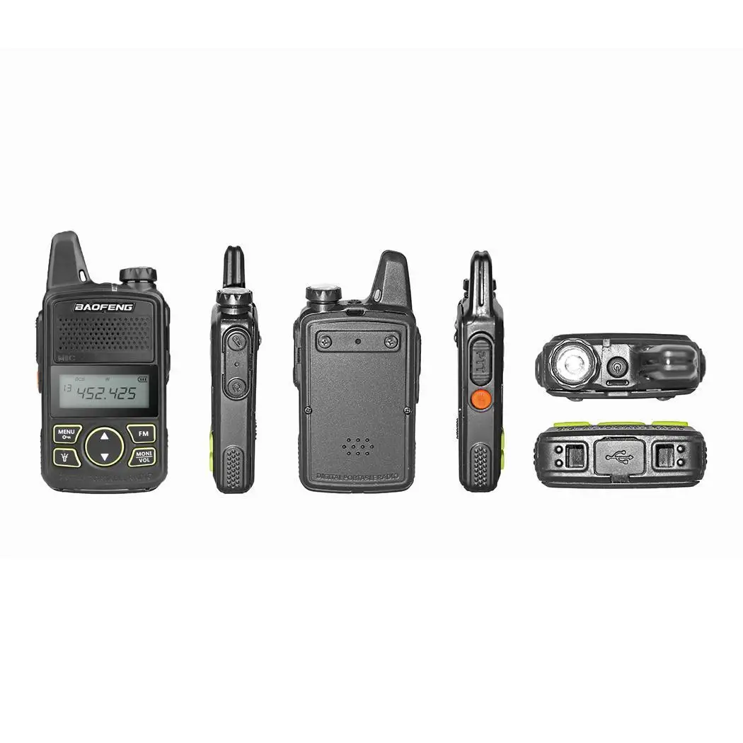 Портативный мини дети иди и болтай Walkie Talkie S 22 канала FRS/GMRS радио 3 км Диапазон мини Two Way Радио с фонариком и ЖК-дисплей Экран подарок