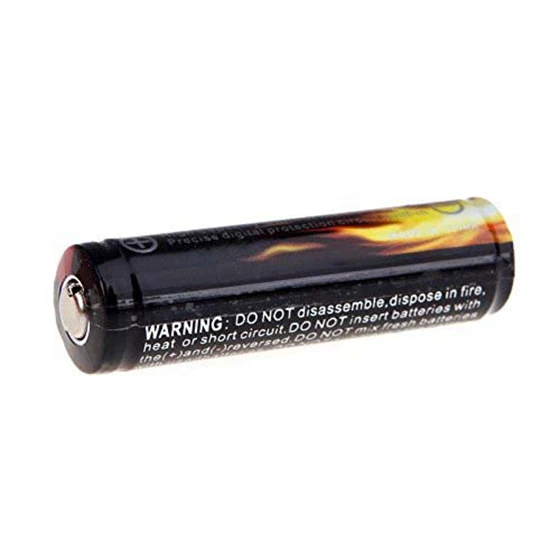 Trustfire 2pcs 14500 3,7 V 900mAh литий-ионный аккумулятор с щит защиты печатной платы+ фонарик(черный