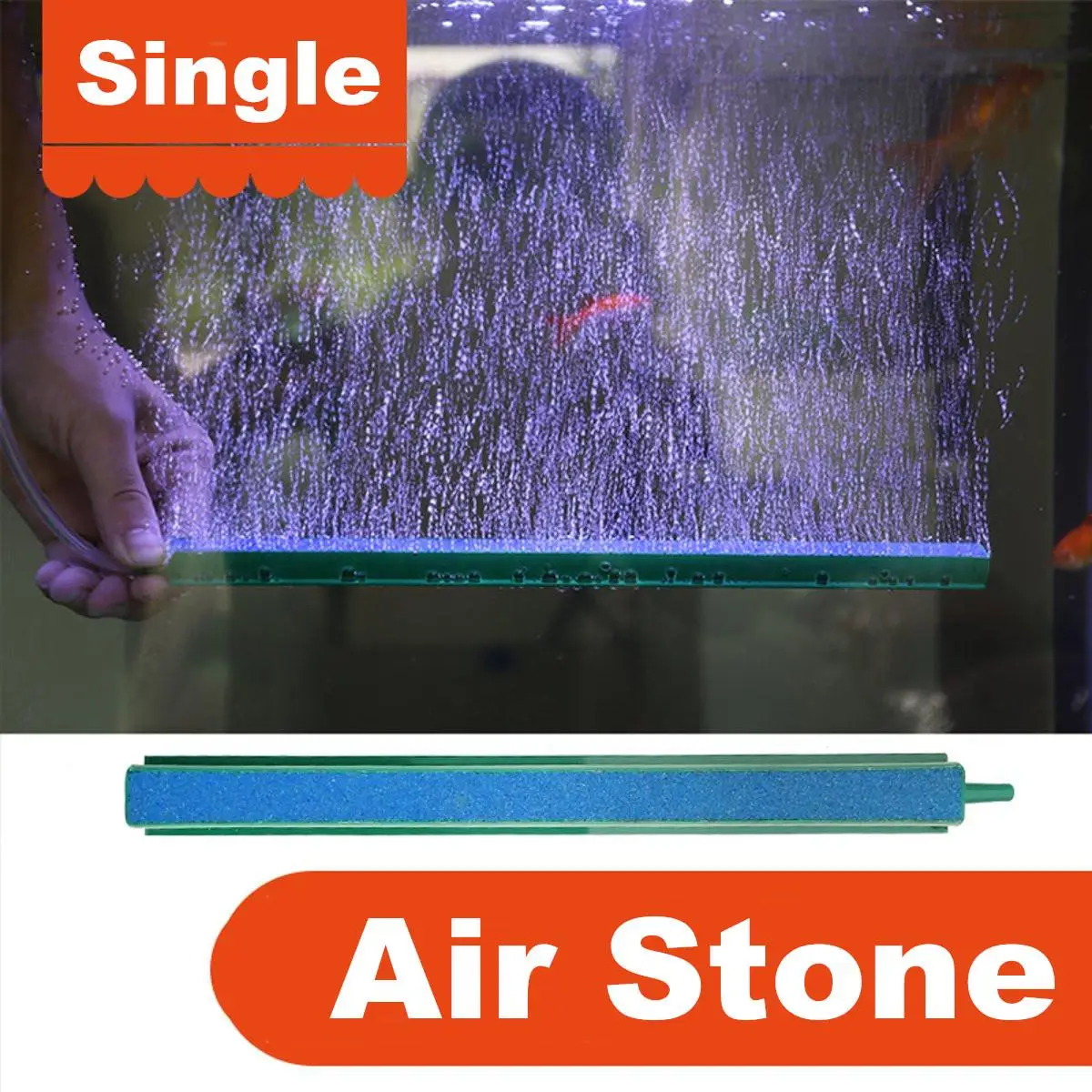 

12"/14"/16'' Aquarium Pond Air Strip Stone Bubble Diffuser Bar Fish Tank Pond Aerator Pump Hydroponics Air Pumps Accessories