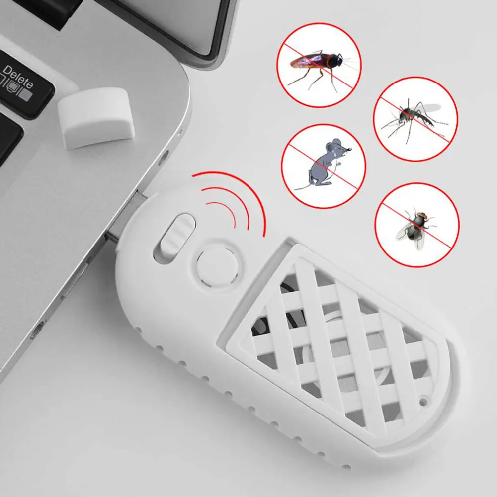 Ультразвуковой отпугиватель мышей от насекомых многофункциональный