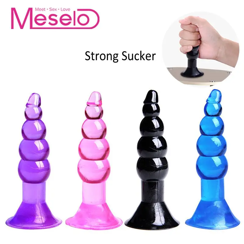 Meselo бисерные анальные интимные игрушки для женщин и мужчин силиконовая присоска