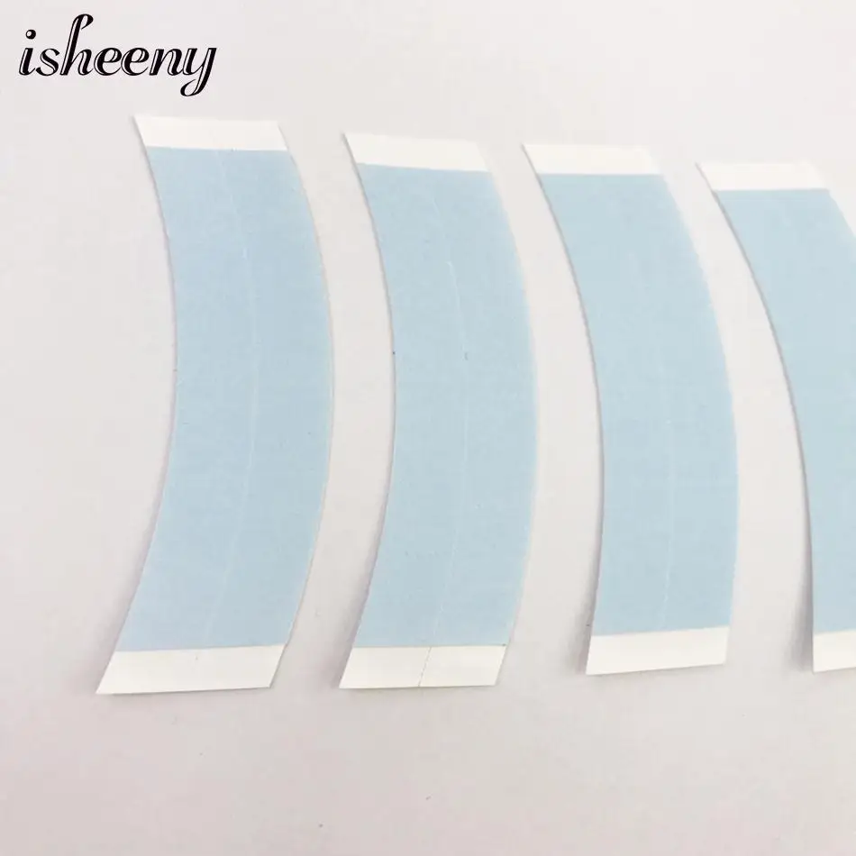 36pcs Double Side Hair Tape Tabs Glue Hair Adhesives Blue Hair Hold For Lace Wig Extension Toupee Lace Front Tape