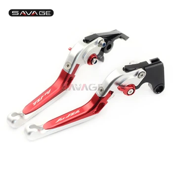 

Brake Clutch Lever For Yamaha Yzfr1 Yzf-r1 1999 2000 2001 Red+silver Motorcycle Adjustable Folding Extendable Logo Yzf R1