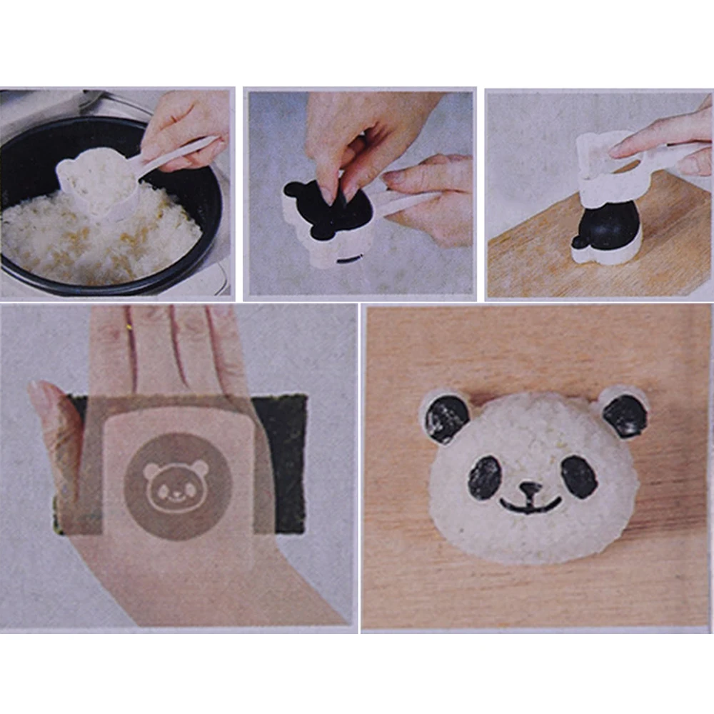 DIY Мультфильм Onigiri форма для суши кухонные принадлежности прекрасный kilofly бэнто